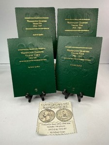 lot 27 image: COMPLETE 1932-1998, 146pc  Washington Quarter Set