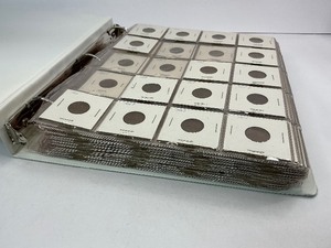 lot 34 image: 259pc Wheat Cent Collection