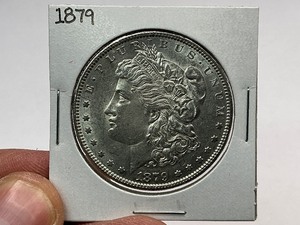 lot 40 image: 1879 Morgan Silver Dollar