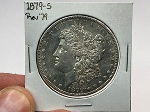 lot 42 image: 1879-S Rev 79 Morgan Silver Dollar
