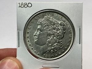 lot 43 image: 1880 Morgan Silver Dollar