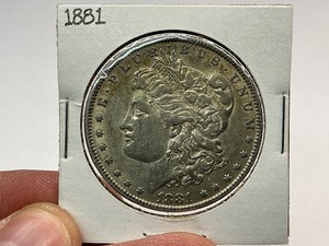 lot 45 image: 1881 Morgan Silver Dollar
