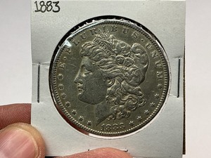 lot 49 image: 1883 Morgan Silver Dollar