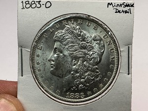 lot 50 image: 1883-O Morgan Silver Dollar