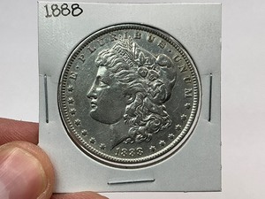 lot 58 image: 1888 Morgan Silver Dollar