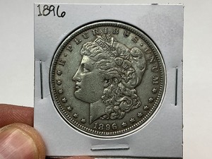 lot 69 image: 1896 Morgan Silver Dollar