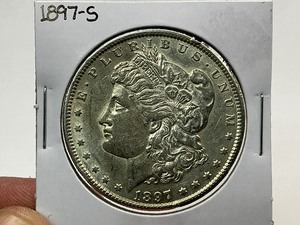 lot 73 image: 1897-S Morgan Silver Dollar