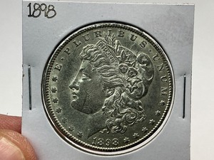 lot 74 image: 1898 Morgan Silver Dollar
