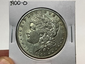 lot 77 image: 1900-O Morgan Silver Dollar