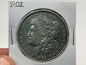 lot 80 image: 1902 Morgan Silver Dollar