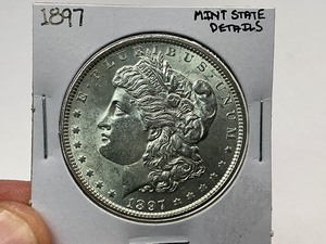 lot 94 image: 1897 Morgan Silver Dollar