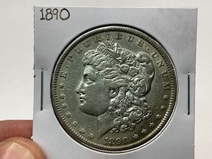 lot 95 image: 1890 Morgan Silver Dollar