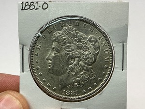 lot 100 image: 1881-O Morgan Silver Dollar