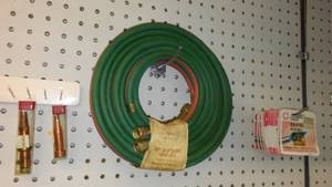 lot 34 image: Oxy-Acetylene Twin Hose, Cutting tips, Orifice Assortment.