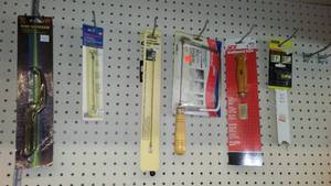 lot 50 image: Saws, Stud Finder, and more.
