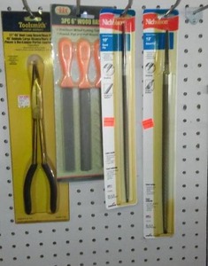 lot 58 image: Files, Rasps, Long Reach Pliers