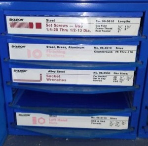 lot 71 image: Extra-large Metal Parts Bin