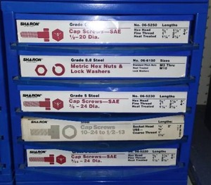 lot 73 image: Extra-large Metal Parts Bin