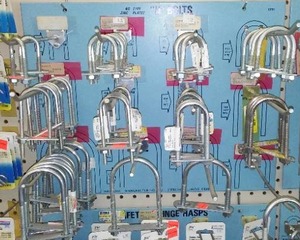 lot 155 image: Assorted Zinc Plated U Bolts.