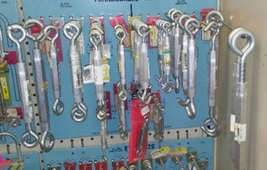 lot 158 image: Aluminum Bodied Turnbuckles Variety.