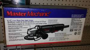 lot 165 image: Master Mechanic Angle Grinder.
