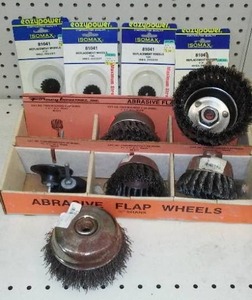 lot 182 image: Wire Cup Brush Assortment.
