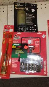 lot 185 image: Screwdriver Drill Bit Tips (see Pics).