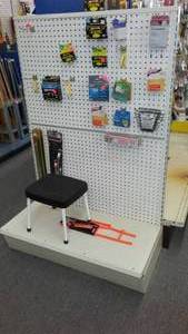lot 142 image: Peg Board end Caps (2)