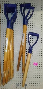 lot 295 image: 24 and 30 in. Handle Shovel Replacement Handles.