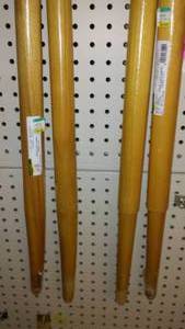lot 297 image: Shovel handle replacements (4).