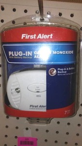lot 223 image: First Alert Carbon Monoxide Alarm.