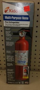 lot 229 image: Kidde ABC Fire Extinguisher.