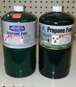 lot 233 image: Propane Fuel (2) 16.4 oz.