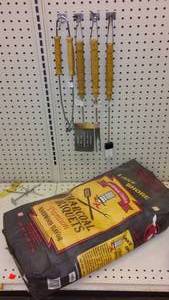 lot 245 image: Charcoal Briquets and BBQ Utensils (4)