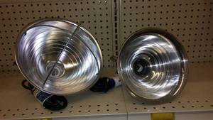 lot 312 image: Brooder Lights (2) and more.