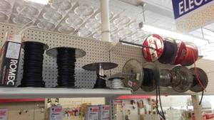 lot 316 image: Assorted Wire, Cord on Spools.