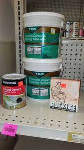 lot 360 image: Floor Adhesive (2) gals, Contact cement.