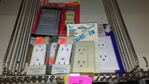 lot 387 image: Grounding Outlets (6) and All Weather (1).