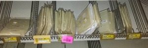 lot 394 image: Assorted Almond Wall Plate Covers.