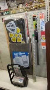 lot 403 image: Door Threshold (4), Can Crusher, Chain Cutter and More.