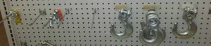 lot 414 image: Grab and Clevis Slip Hooks (5)  in.