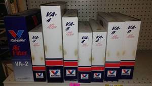 lot 434 image: Valvoline Air Filters (8) VA2-VA9.