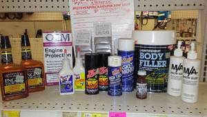lot 470 image: Gasket Sealant, Snow Slide, Lubricants and More.
