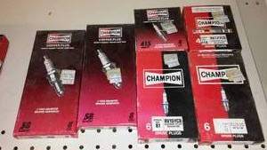 lot 453 image: Champion Spark Plug Variety.