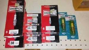 lot 456 image: Champion Spark Plug Variety.