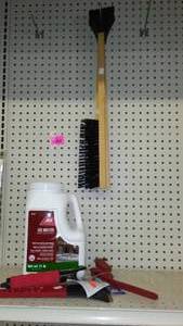lot 421 image: Load Binder, Ice Melt, Snow Brushes, Scrapers.