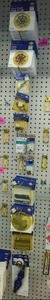 lot 492 image: Faucet Handles, Sill Cock Keys, Compression Fittings and More.