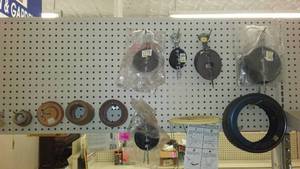 lot 496 image: Stove Dampers, Flue Stopper and more.