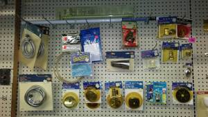 lot 532 image: Shower Repair and Maintenance, Overflow plate, spouts, hoses, curtain kits and more.