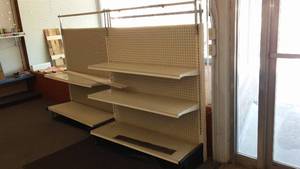 Commercial Pegboard Display Shelving (2).